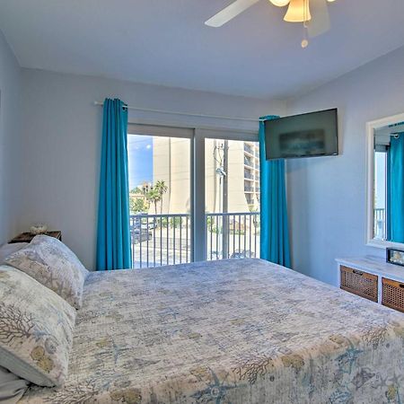 Sunny Oceanfront Condo On South Padre Island Beach מראה חיצוני תמונה