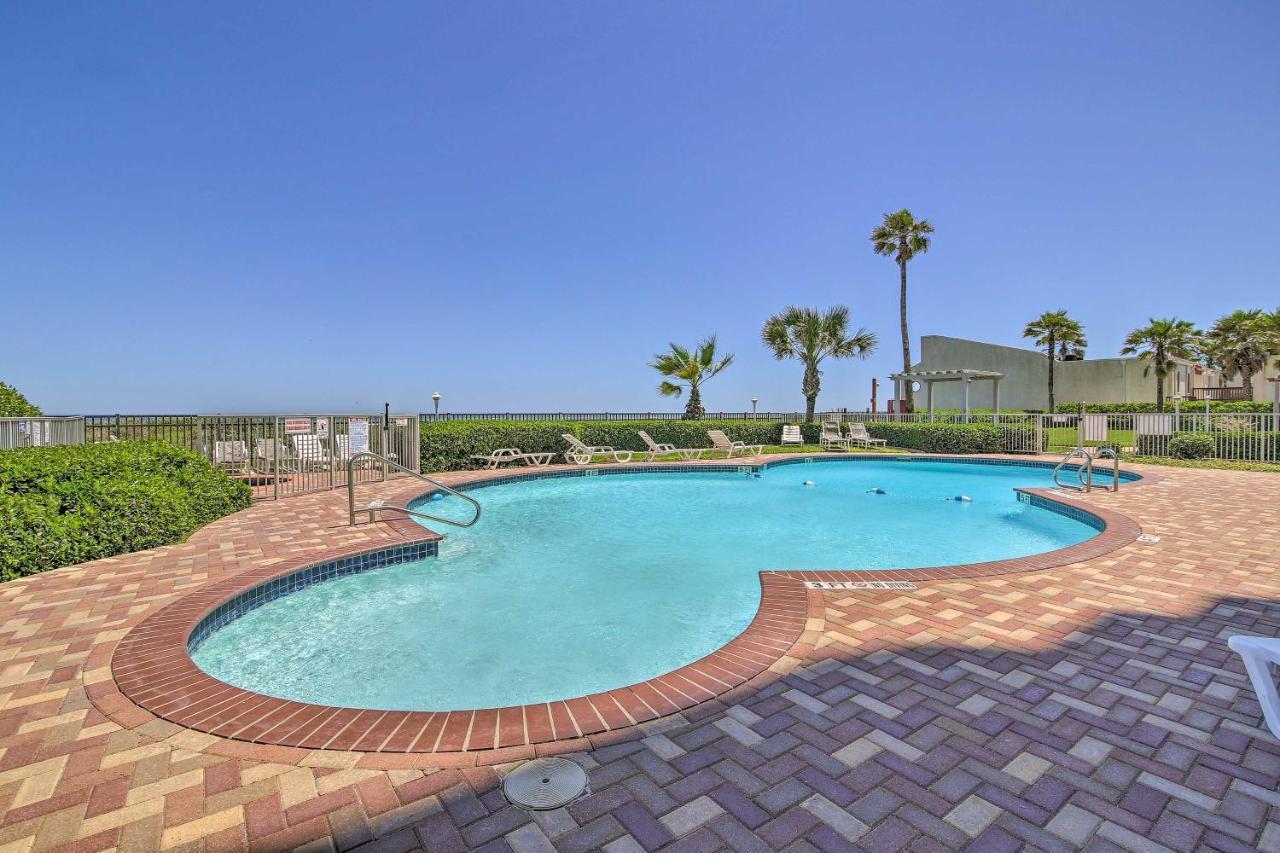 Sunny Oceanfront Condo On South Padre Island Beach מראה חיצוני תמונה