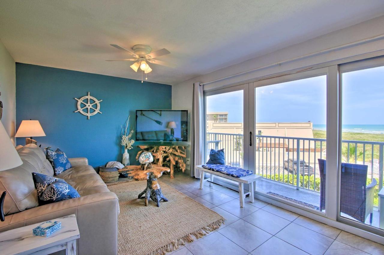 Sunny Oceanfront Condo On South Padre Island Beach מראה חיצוני תמונה