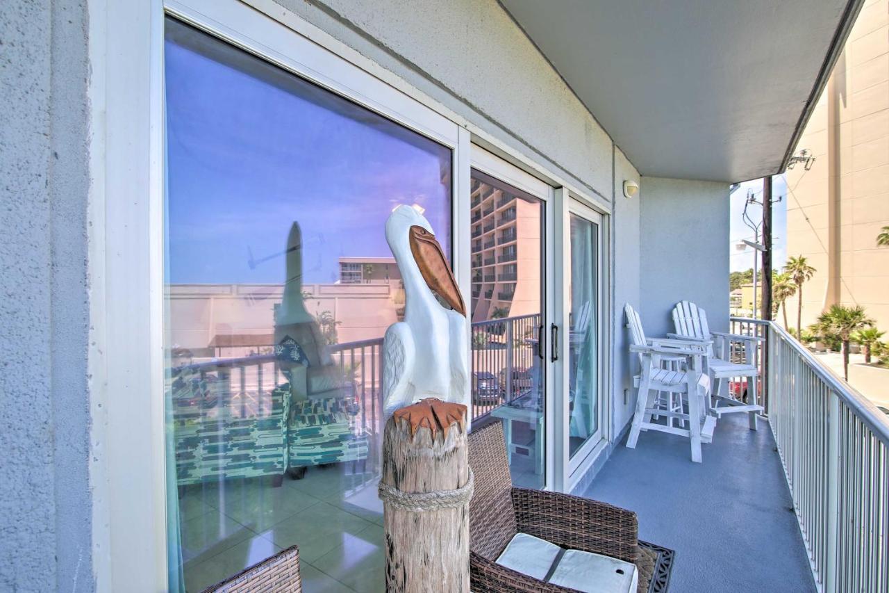 Sunny Oceanfront Condo On South Padre Island Beach מראה חיצוני תמונה