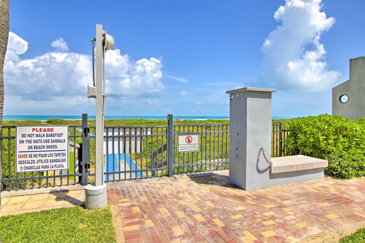 Sunny Oceanfront Condo On South Padre Island Beach מראה חיצוני תמונה